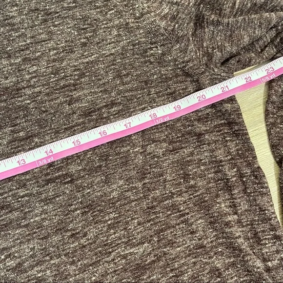 PENDING John Varvatos NWT Wool/Linend Sweater, Men’s L, Oxblood (Heathered Plum) - Picture 6 of 9